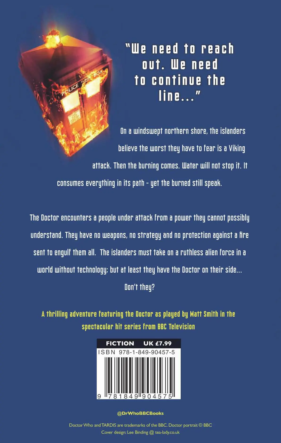 Rückseite: 9781849904575 | Doctor Who: Dark Horizons | J. T. Colgan | Taschenbuch | Englisch
