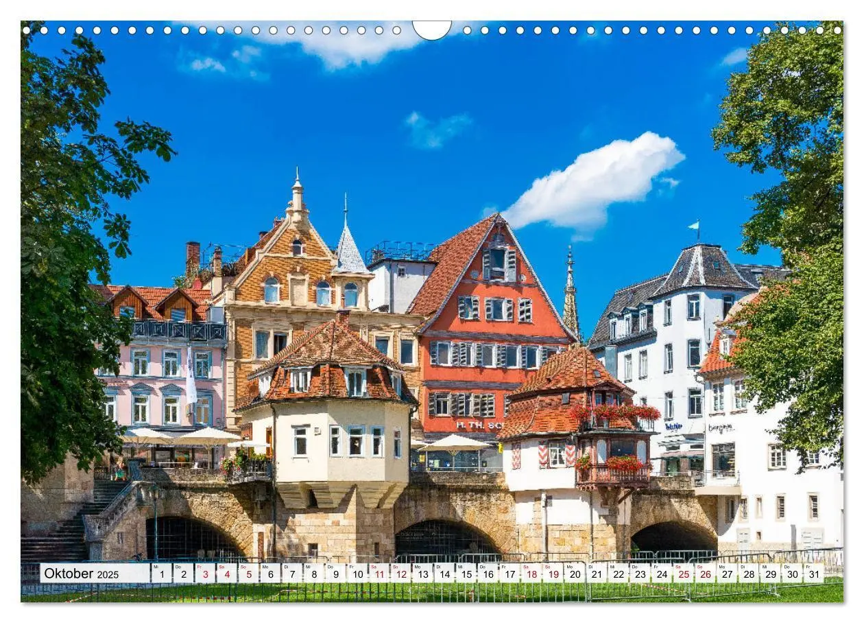 Bild: 9783383864575 | Ein Spaziergang durch Esslingen (Wandkalender 2025 DIN A3 quer),...