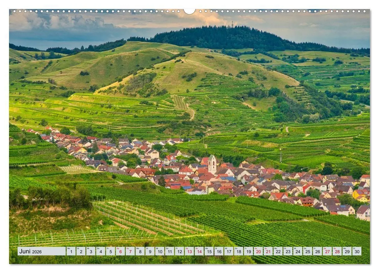 Bild: 9783457734575 | Weinregion Kaiserstuhl (hochwertiger Premium Wandkalender 2026 DIN...