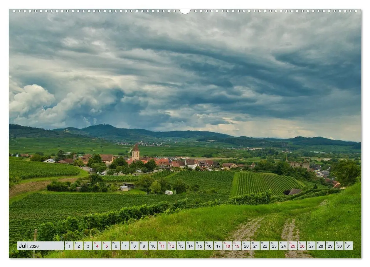 Bild: 9783457734575 | Weinregion Kaiserstuhl (hochwertiger Premium Wandkalender 2026 DIN...