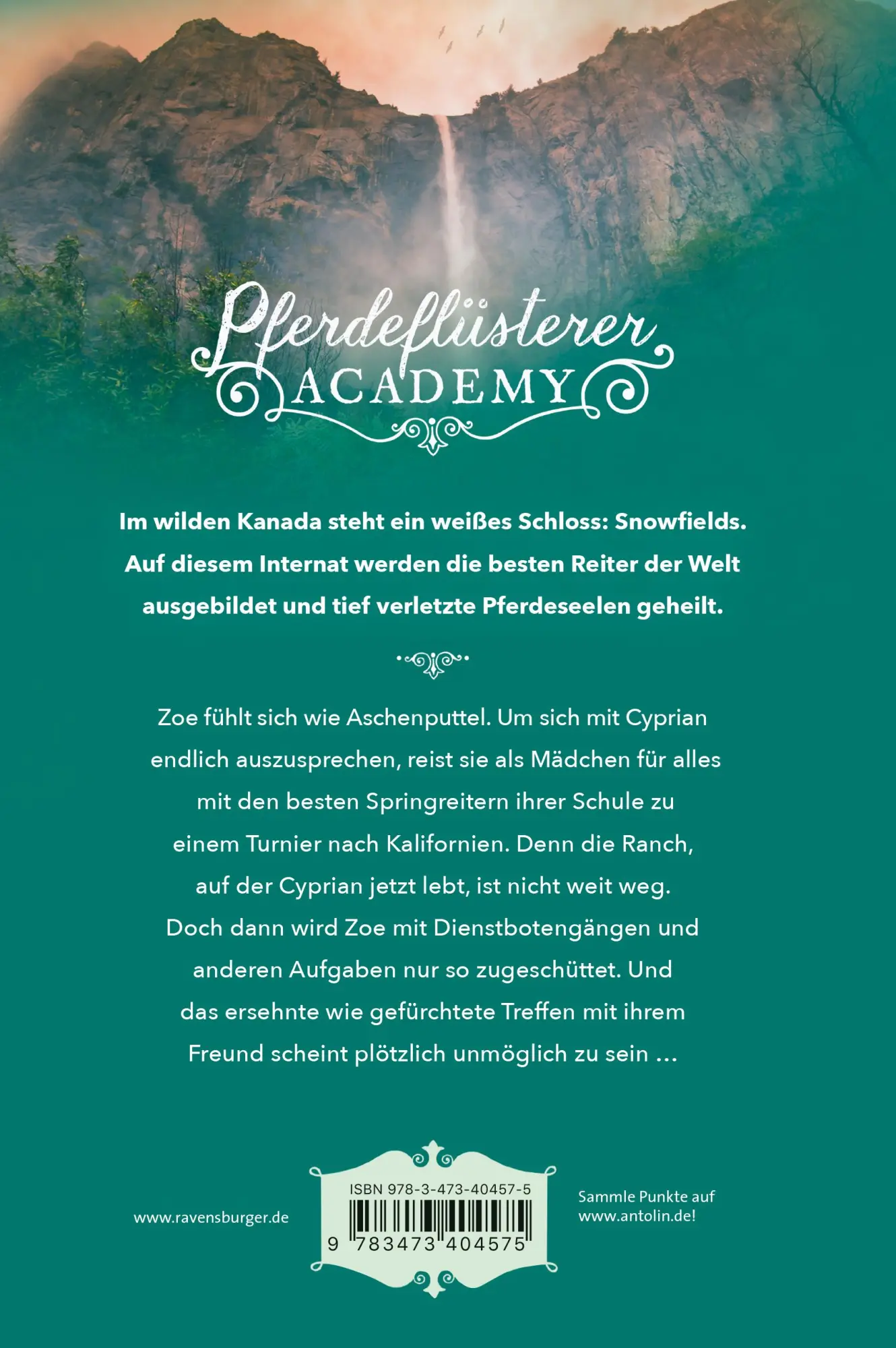 Rückseite: 9783473404575 | Pferdeflüsterer-Academy, Band 8: Zoes größter Sieg | Gina Mayer | Buch