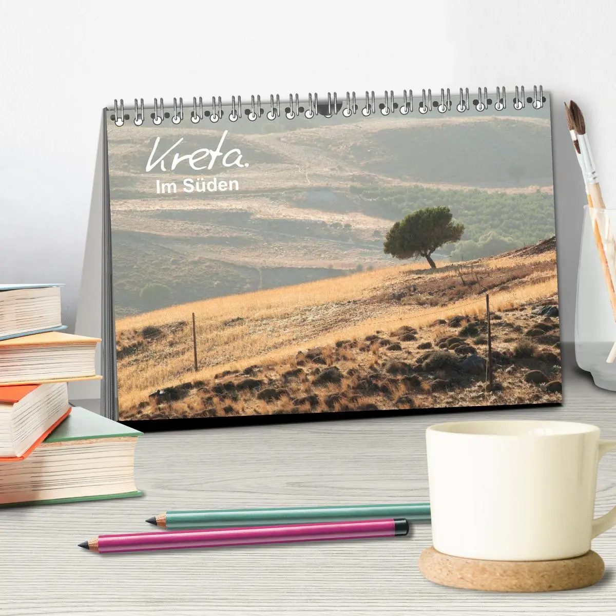 Bild: 9783516204575 | Kreta. Im Süden (Tischkalender 2026 DIN A5 quer), CALVENDO...