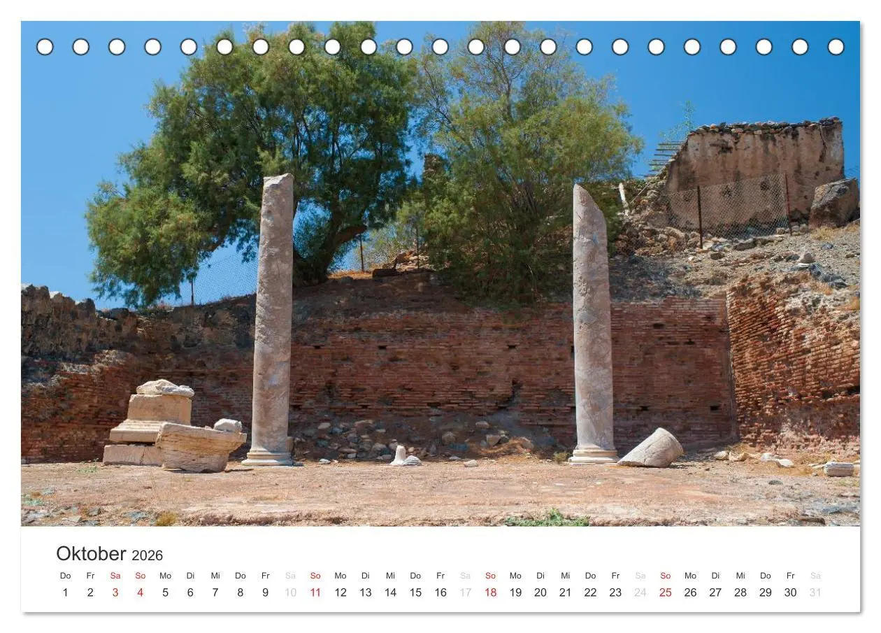 Bild: 9783516204575 | Kreta. Im Süden (Tischkalender 2026 DIN A5 quer), CALVENDO...
