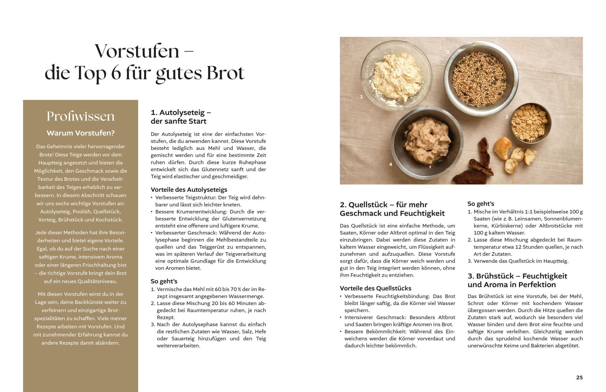 Bild: 9783965844575 | Einfach gutes Brot | 30 Teige - über 60 Brote und Brötchen | Fischer