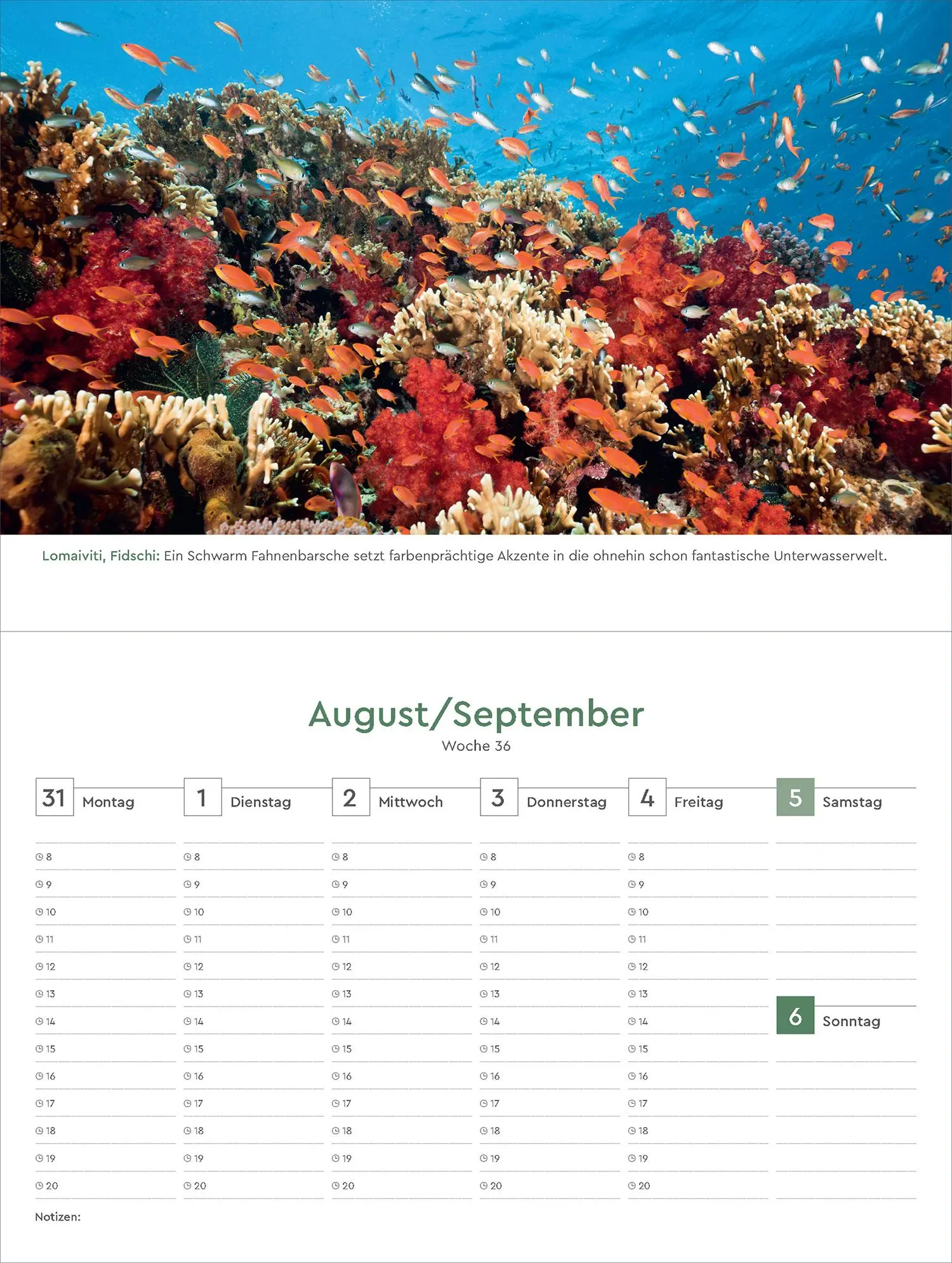 Bild: 9783965914575 | Naturparadiese - KUNTH Tischkalender 2026 | Kalender | 54 S. | Deutsch