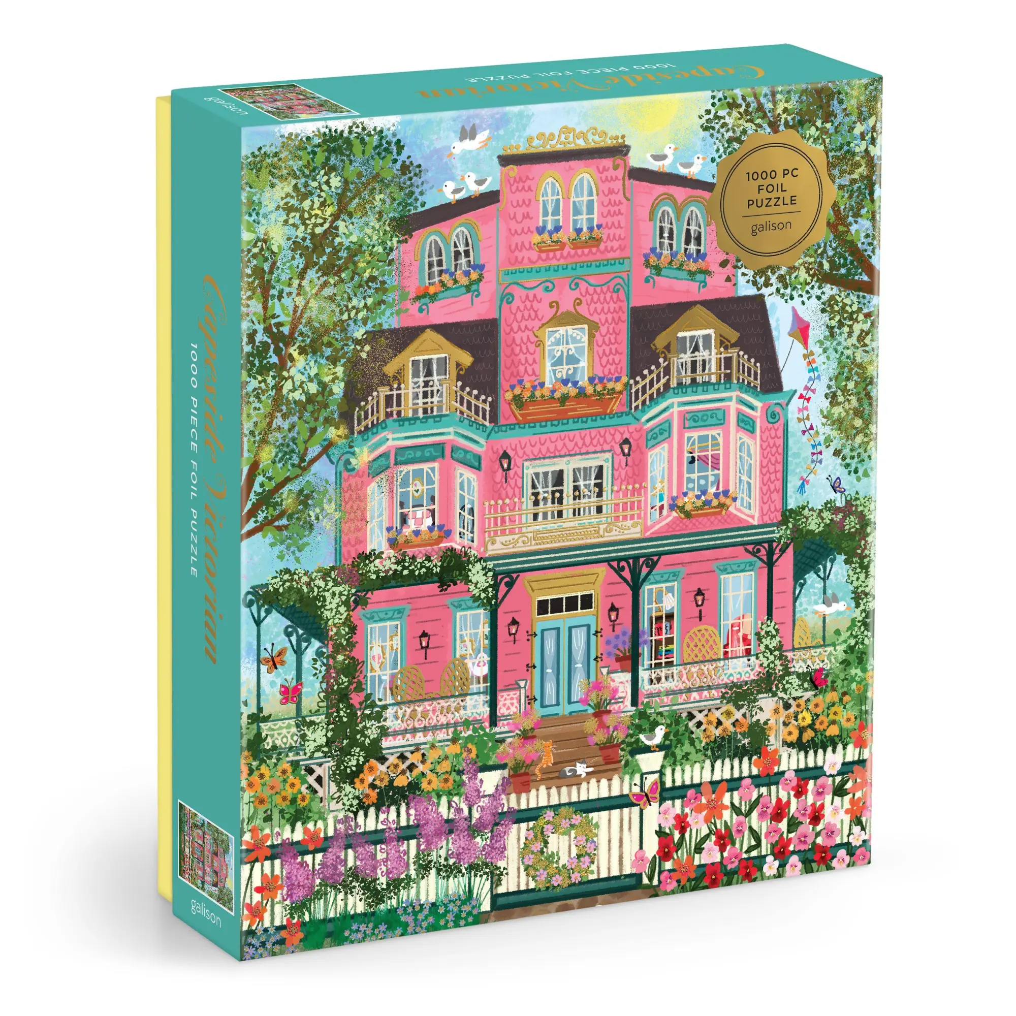 Cover: 9780735384675 | Joy Laforme Capeside Victorian 1000 Piece Foil Puzzle | Joy Laforme