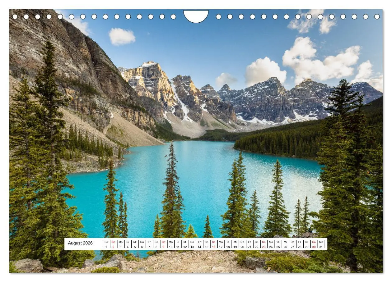 Bild: 9783457654675 | Mein schönes Kanada (Wandkalender 2026 DIN A4 quer), CALVENDO...