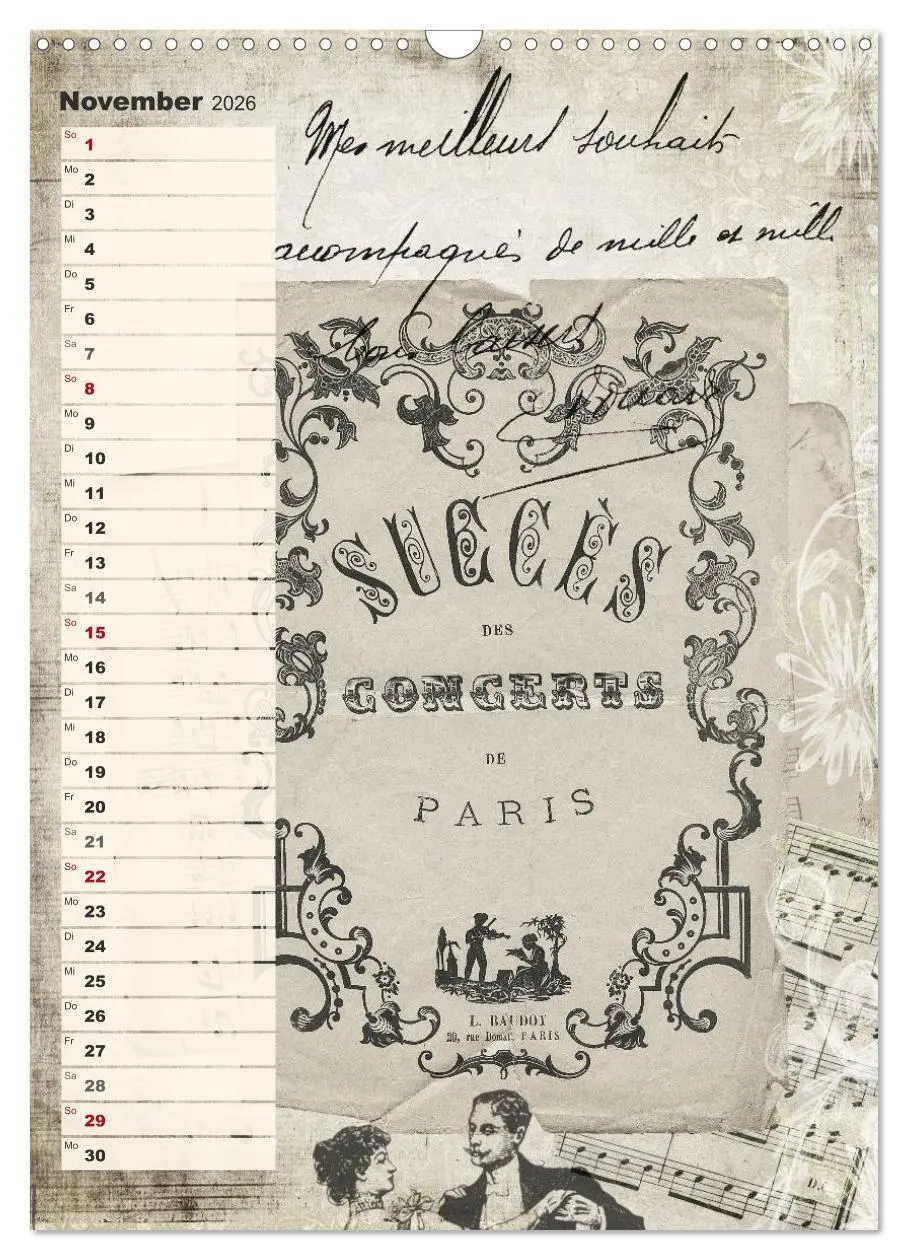 Bild: 9783516434675 | Vintage Welten (Wandkalender 2026 DIN A3 hoch), CALVENDO...