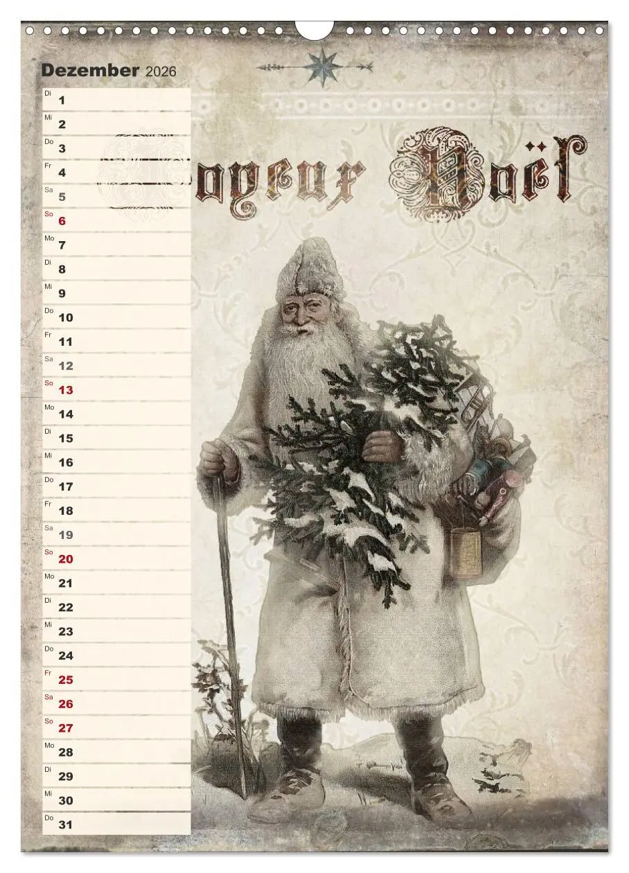 Bild: 9783516434675 | Vintage Welten (Wandkalender 2026 DIN A3 hoch), CALVENDO...
