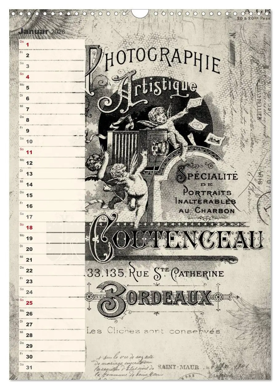 Bild: 9783516434675 | Vintage Welten (Wandkalender 2026 DIN A3 hoch), CALVENDO...