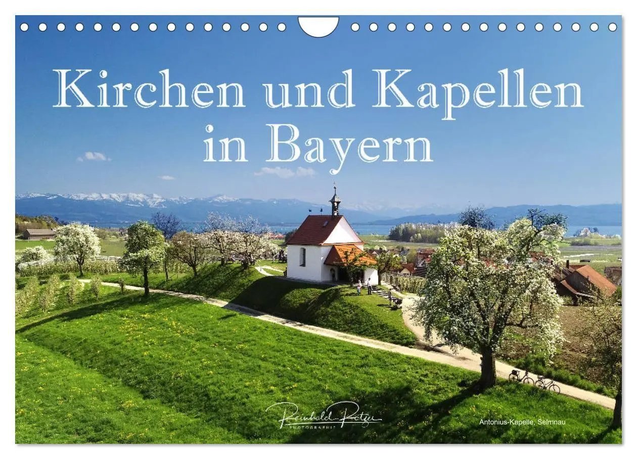Cover: 9783516814675 | Kirchen und Kapellen in Bayern (Wandkalender 2027 DIN A4 quer),...