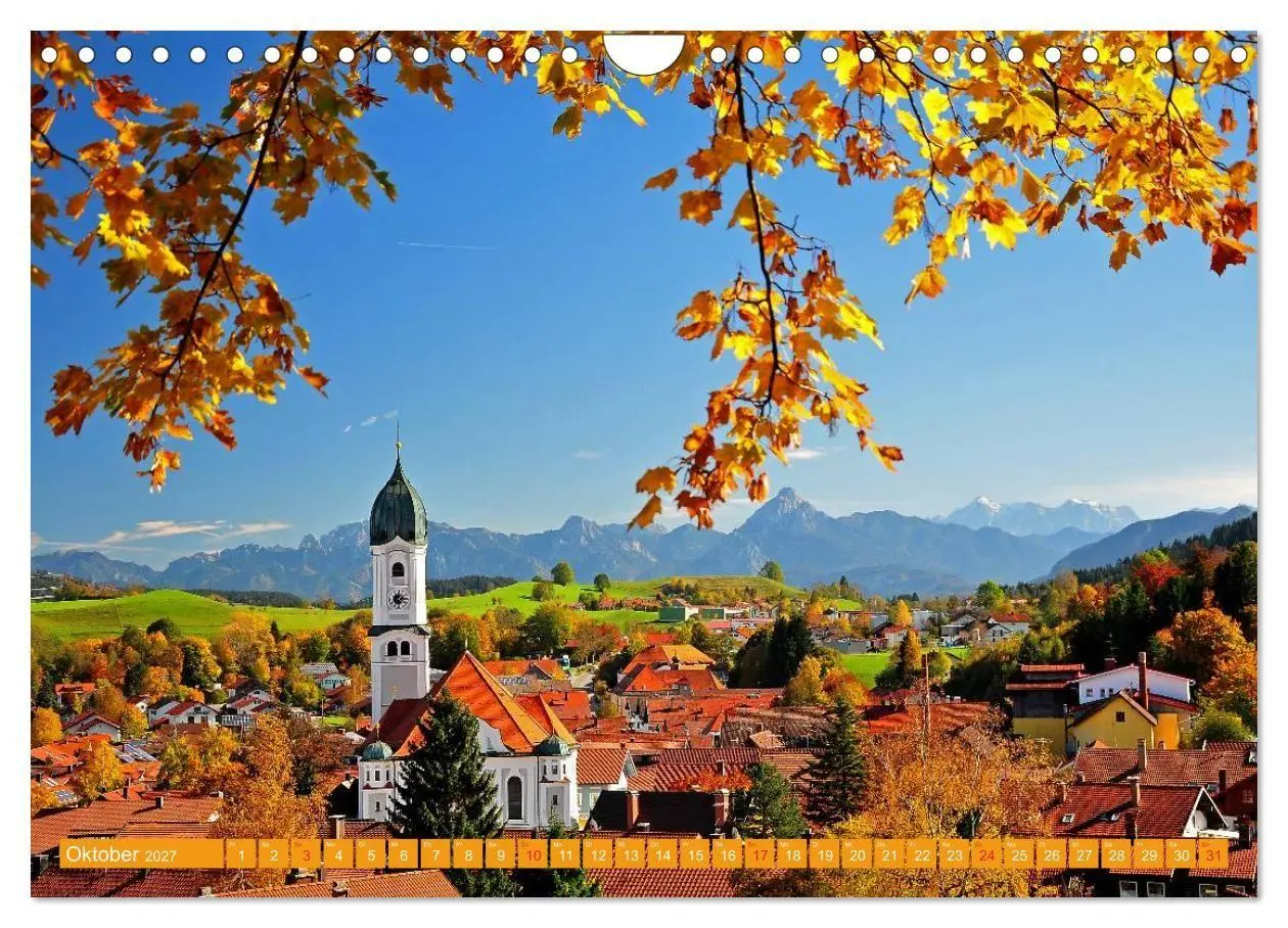 Bild: 9783516814675 | Kirchen und Kapellen in Bayern (Wandkalender 2027 DIN A4 quer),...