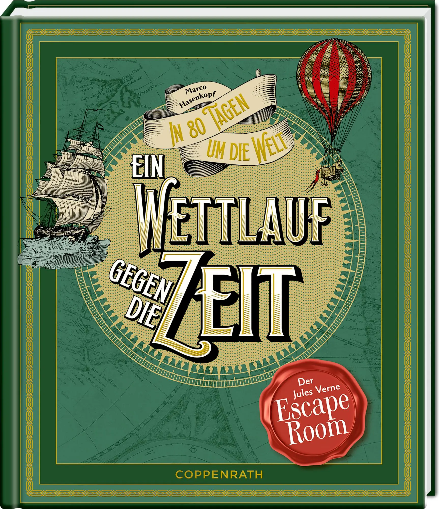 Cover: 9783649644675 | Ein Wettlauf gegen die Zeit. Der Jules-Verne-Escape-Room | Hasenkopf