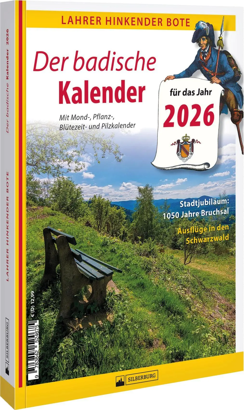 Cover: 9783842524675 | Lahrer Hinkender Bote 2026 | Der badische Kalender | Taschenbuch