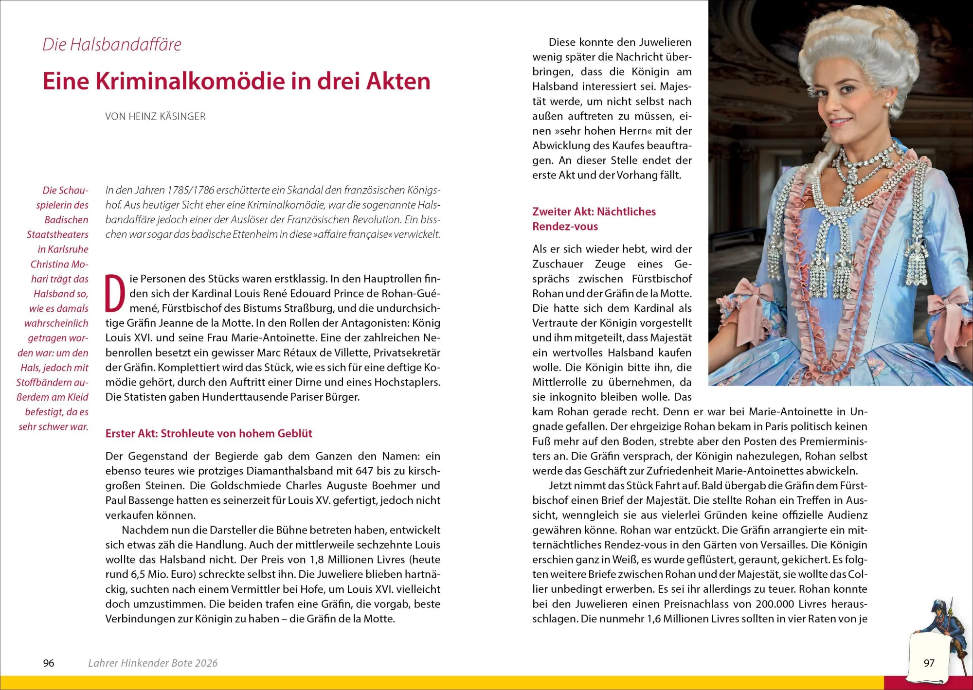 Bild: 9783842524675 | Lahrer Hinkender Bote 2026 | Der badische Kalender | Taschenbuch