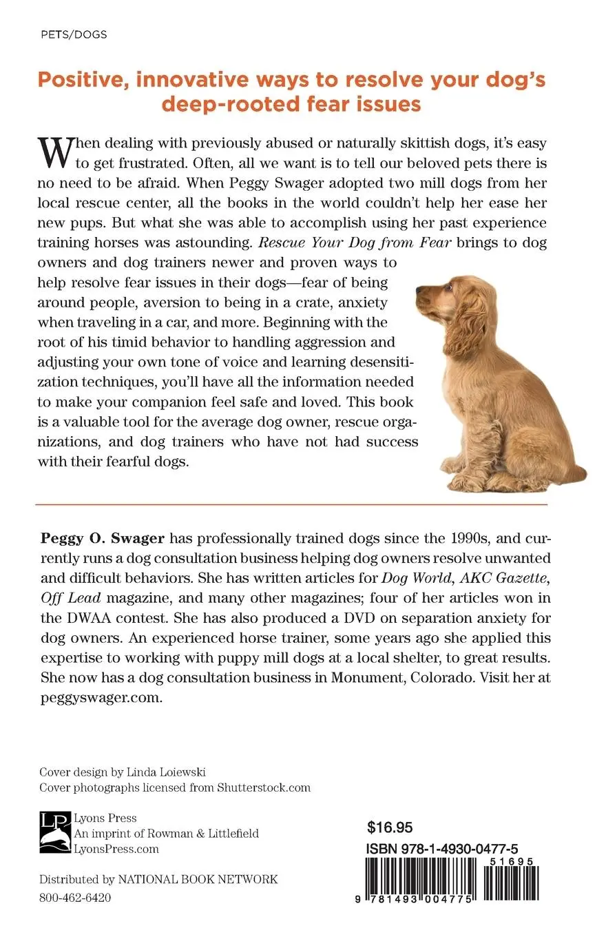 Rückseite: 9781493004775 | Rescue Your Dog from Fear | Peggy O. Swager | Taschenbuch | Englisch