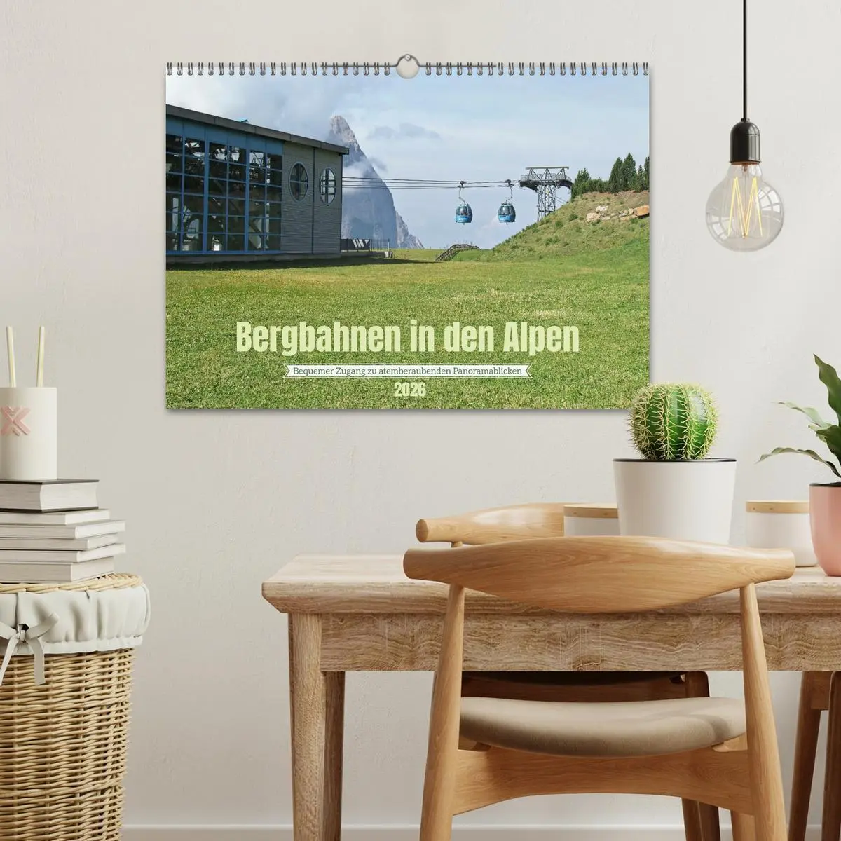 Bild: 9783457404775 | Bergbahnen in den Alpen (Wandkalender 2026 DIN A3 quer), CALVENDO...