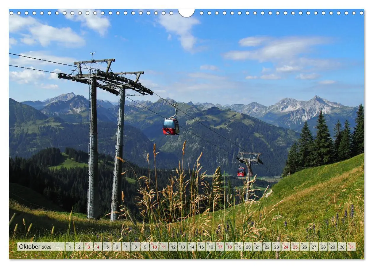 Bild: 9783457404775 | Bergbahnen in den Alpen (Wandkalender 2026 DIN A3 quer), CALVENDO...
