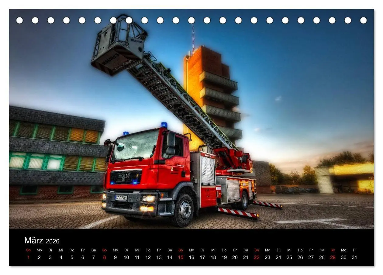 Bild: 9783516114775 | Berufsfeuerwehr Salzgitter (Tischkalender 2026 DIN A5 quer),...