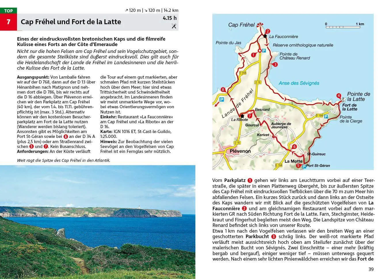 Bild: 9783763314775 | ROTHER Wanderführer Bretagne. 50 Touren zwischen Mont-Saint-Michel...
