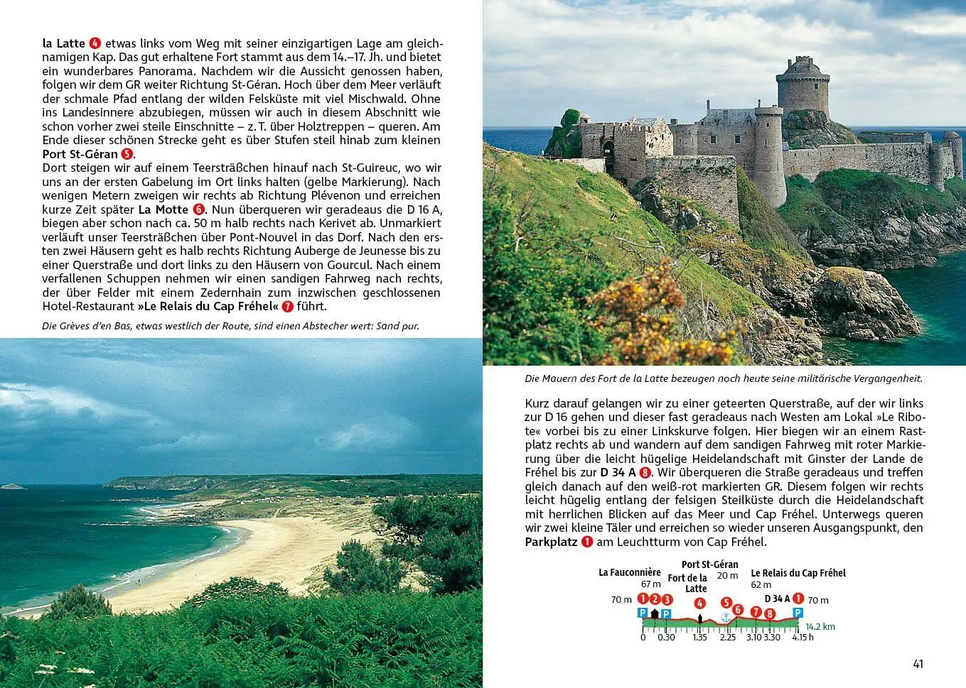 Bild: 9783763314775 | ROTHER Wanderführer Bretagne. 50 Touren zwischen Mont-Saint-Michel...