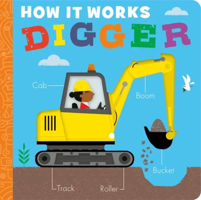 Cover: 9781801044875 | How it Works: Digger | Molly Littleboy | Buch | Papp-Bilderbuch | 2023