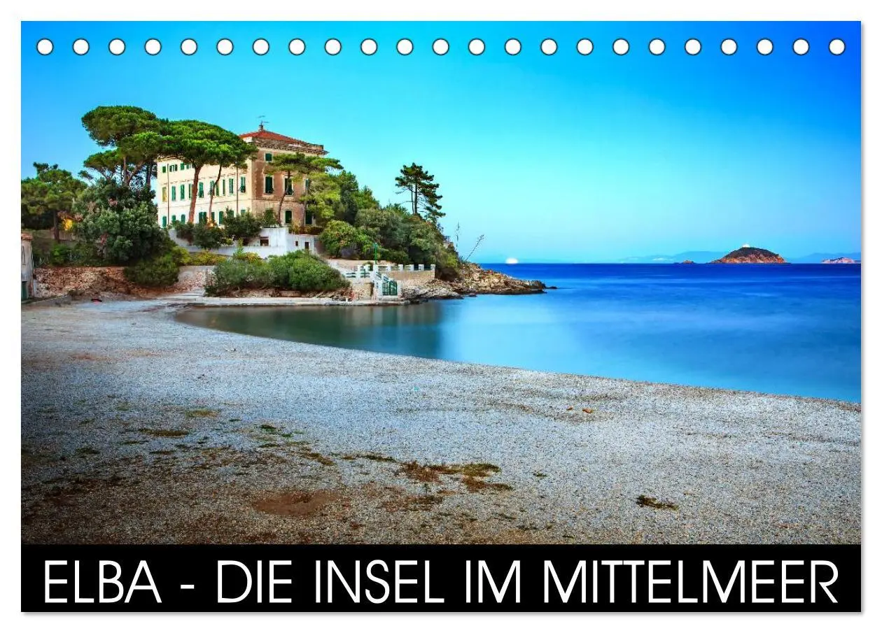 Cover: 9783457944875 | Elba - die Insel im Mittelmeer (Tischkalender 2026 DIN A5 quer),...