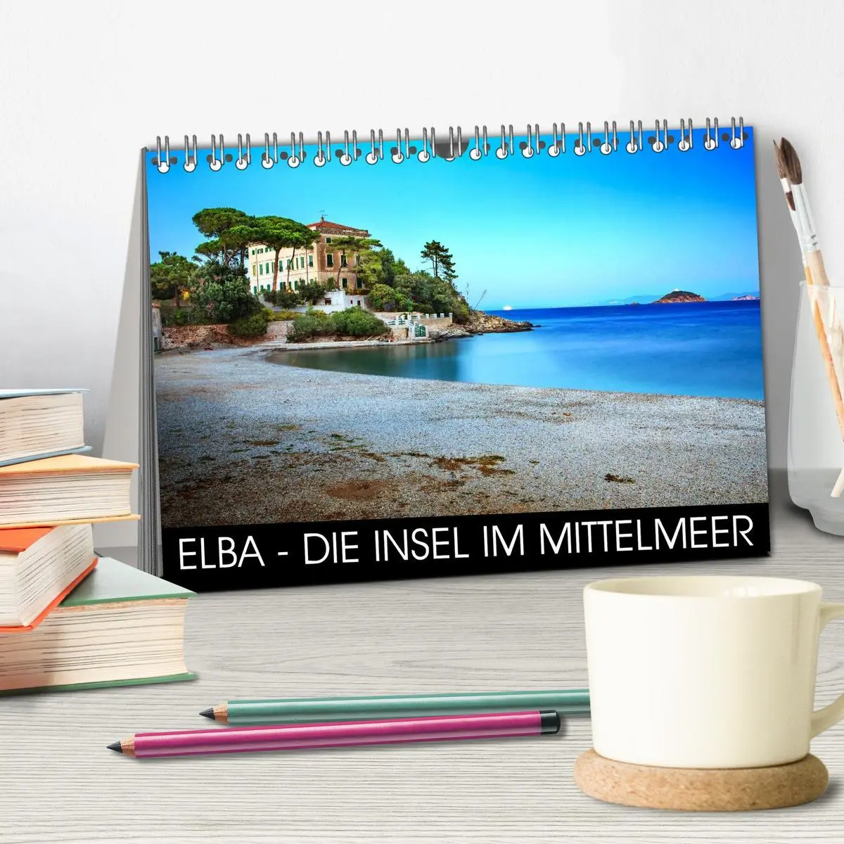 Bild: 9783457944875 | Elba - die Insel im Mittelmeer (Tischkalender 2026 DIN A5 quer),...