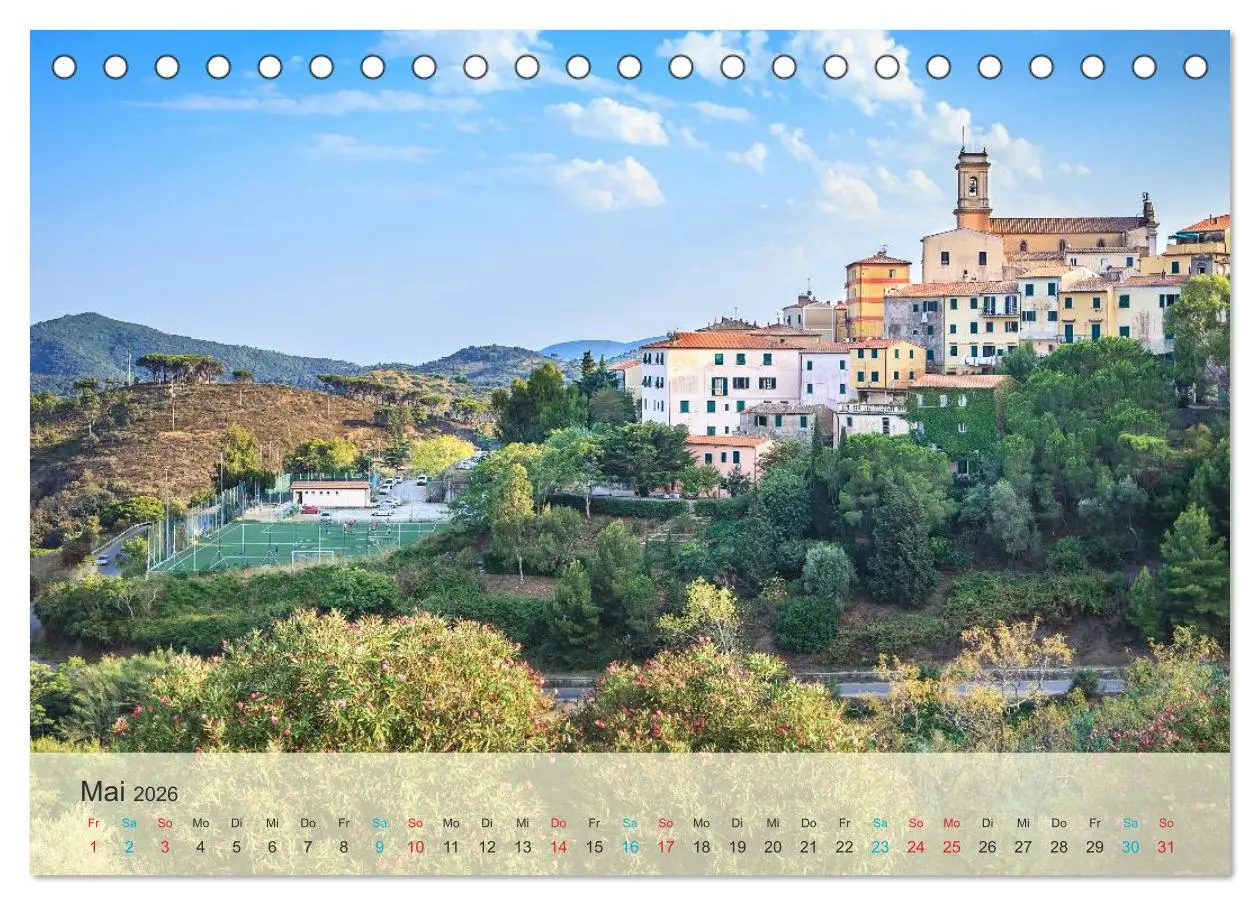 Bild: 9783457944875 | Elba - die Insel im Mittelmeer (Tischkalender 2026 DIN A5 quer),...