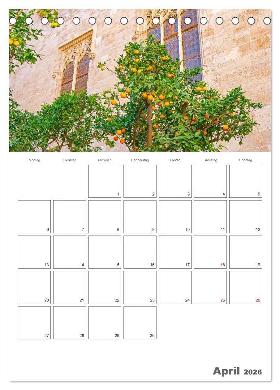 Bild: 9783516344875 | Valencia - Reiseplaner (Tischkalender 2026 DIN A5 hoch), CALVENDO...