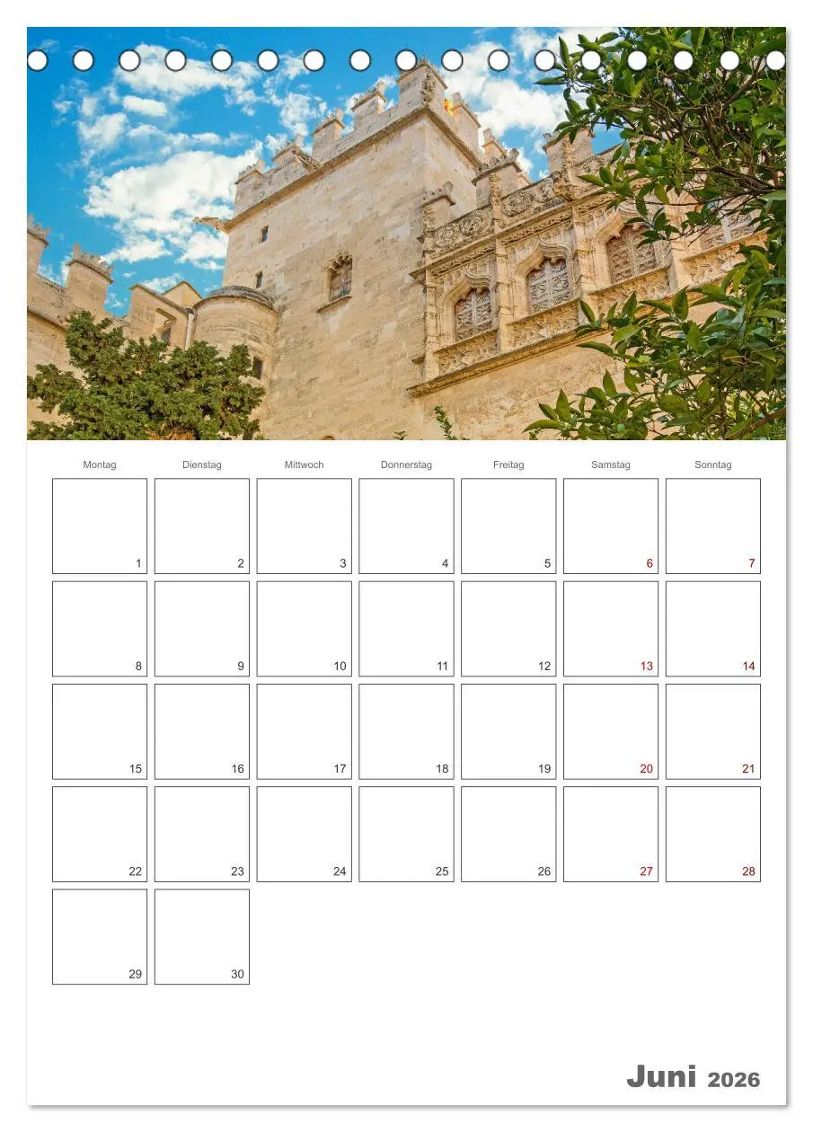 Bild: 9783516344875 | Valencia - Reiseplaner (Tischkalender 2026 DIN A5 hoch), CALVENDO...