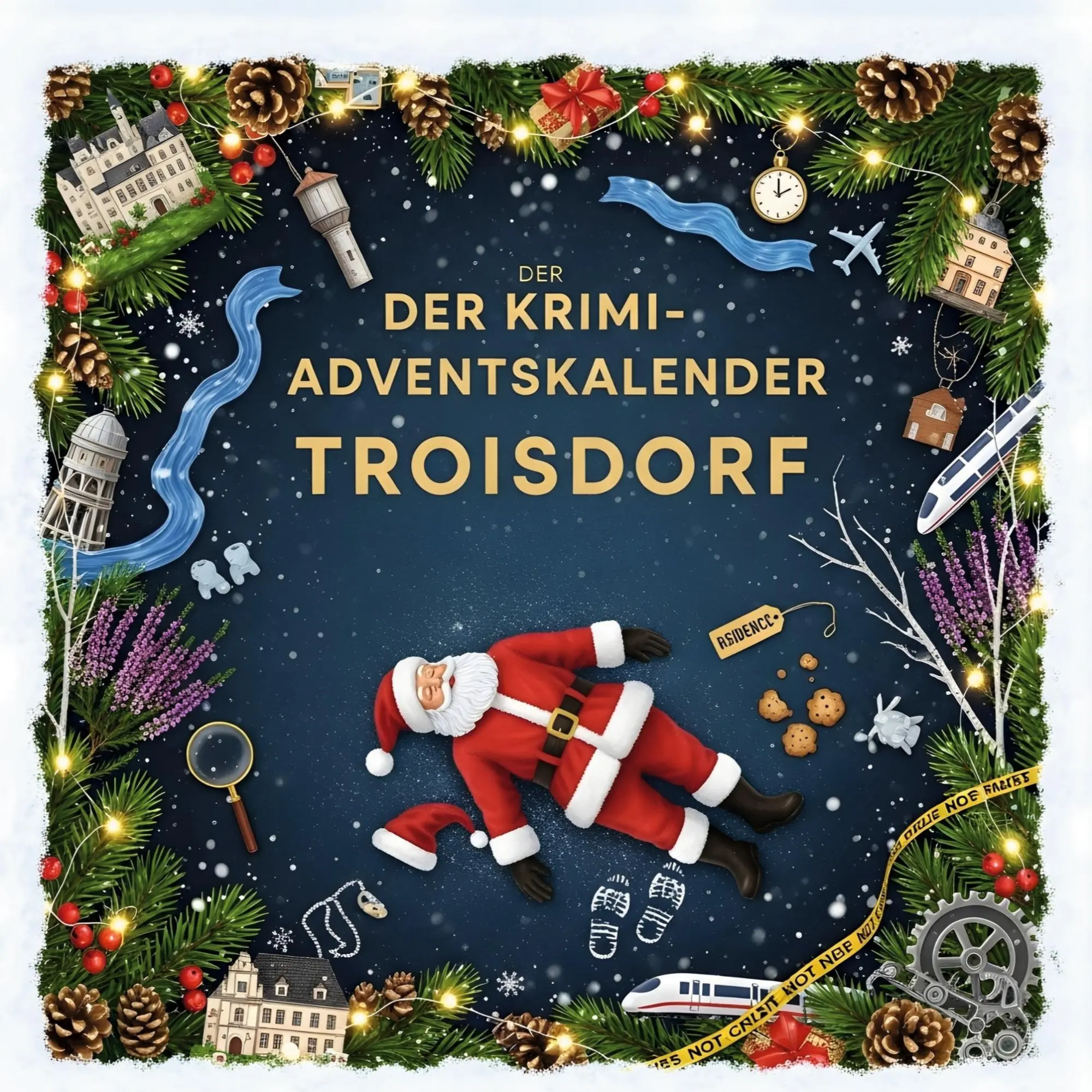 Cover: 9783695304875 | Der Krimi-Adventskalender Troisdorf | Mordsverdächtig in 24 Akten