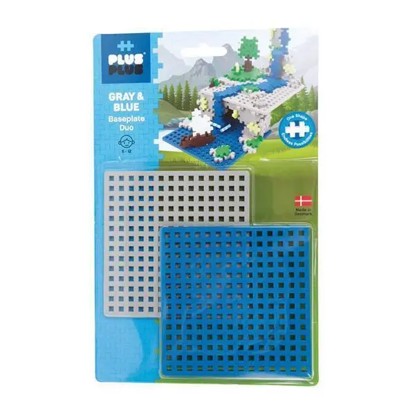 Cover: 5710409104975 | Plus-Plus 2 Basis Steckplatten blau grau | 9603840 | Deutsch | 2020