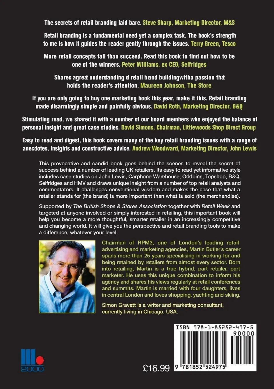 Rückseite: 9781852524975 | People Don't Buy What You Sell - They Buy What You Stand For....