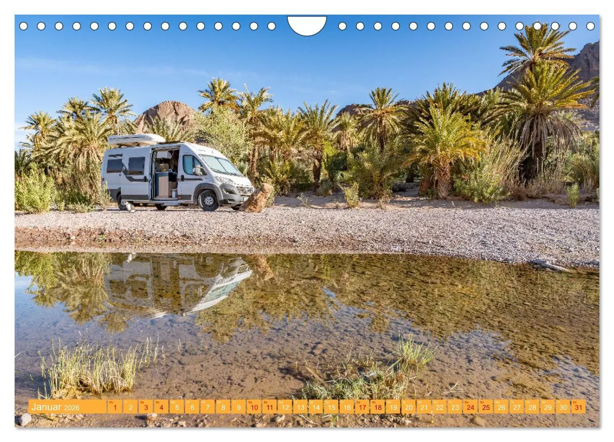 Bild: 9783457314975 | MAROKKO per WOHNMOBIL (Wandkalender 2026 DIN A4 quer), CALVENDO...
