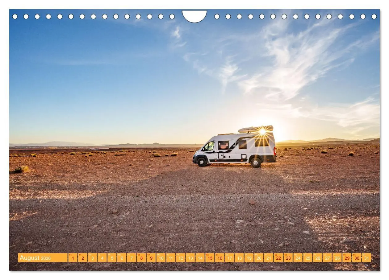 Bild: 9783457314975 | MAROKKO per WOHNMOBIL (Wandkalender 2026 DIN A4 quer), CALVENDO...