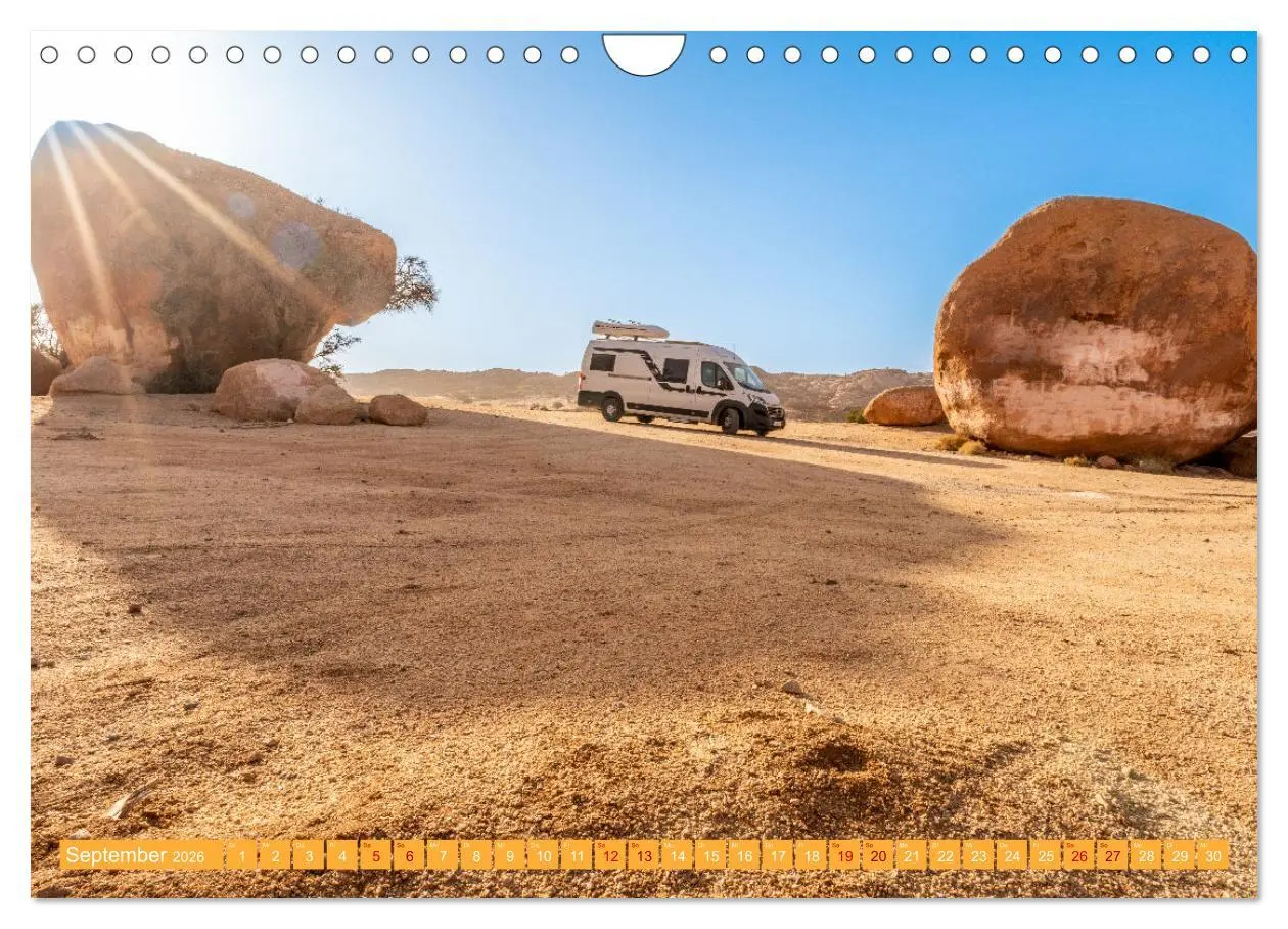 Bild: 9783457314975 | MAROKKO per WOHNMOBIL (Wandkalender 2026 DIN A4 quer), CALVENDO...