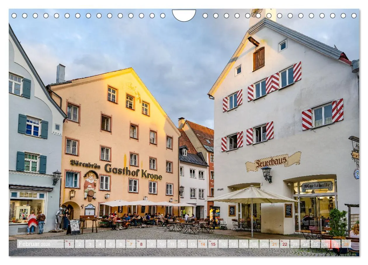 Bild: 9783457624975 | Füssen Impressionen (Wandkalender 2026 DIN A4 quer), CALVENDO...