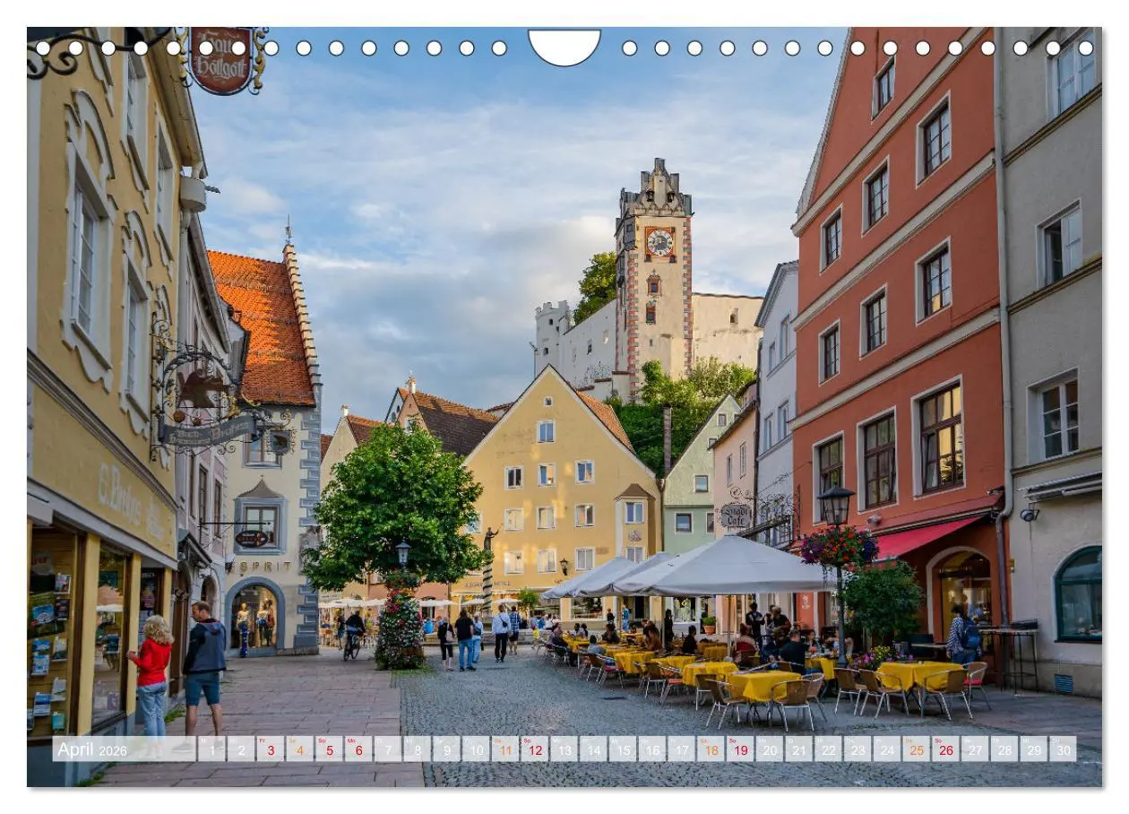 Bild: 9783457624975 | Füssen Impressionen (Wandkalender 2026 DIN A4 quer), CALVENDO...