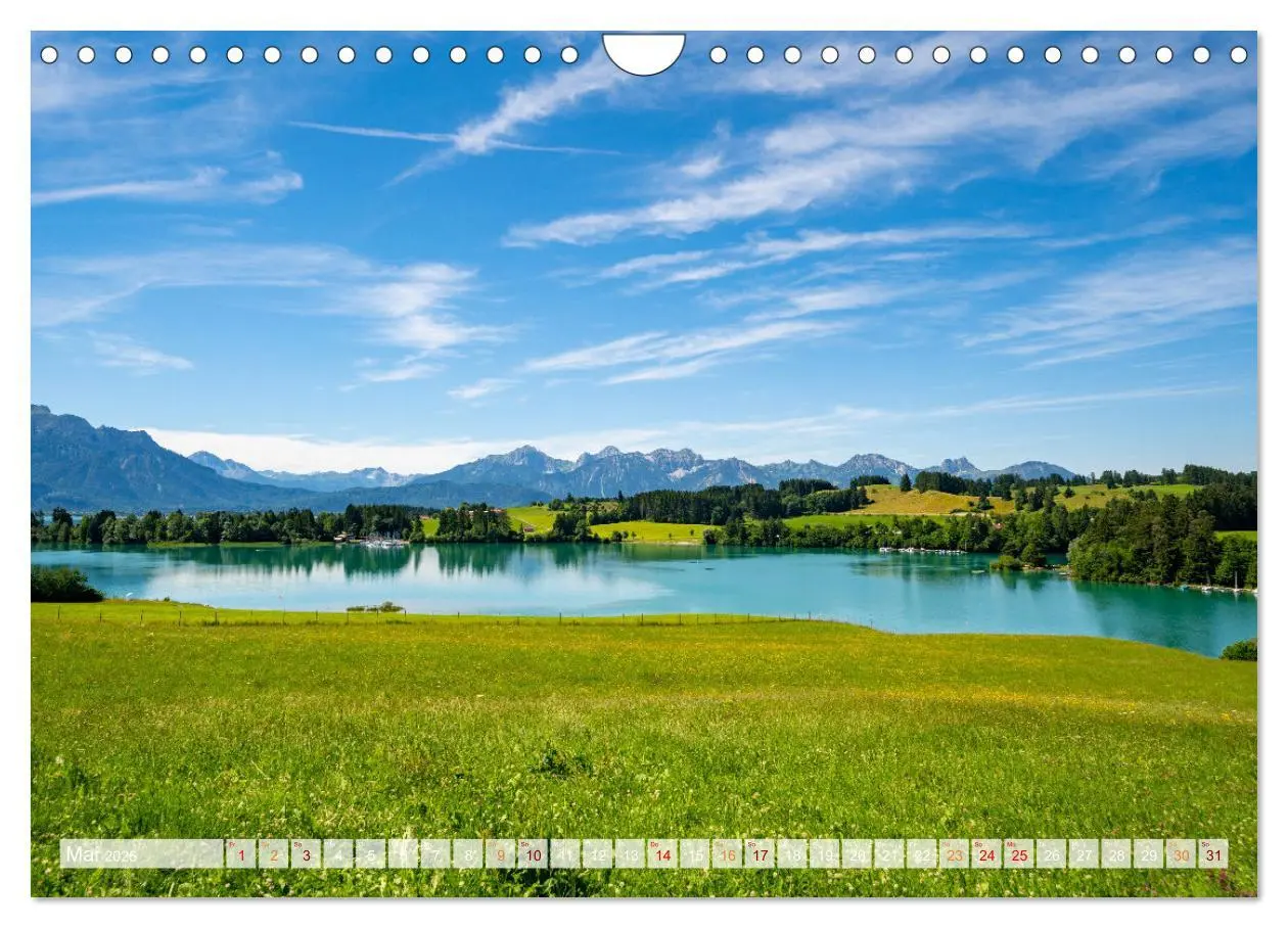 Bild: 9783457624975 | Füssen Impressionen (Wandkalender 2026 DIN A4 quer), CALVENDO...