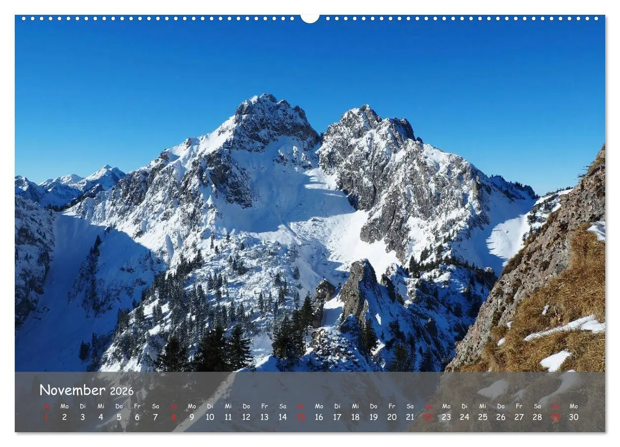 Bild: 9783457794975 | Ammergauer Alpen (hochwertiger Premium Wandkalender 2026 DIN A2...