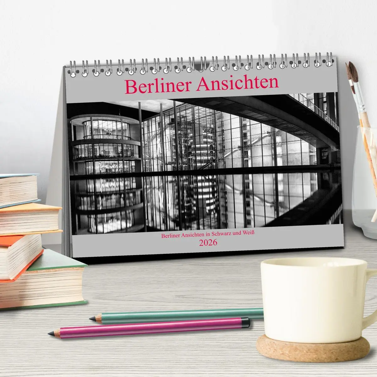 Bild: 9783516024975 | Berliner Ansichten in Schwarz und Weiß (Tischkalender 2026 DIN A5...