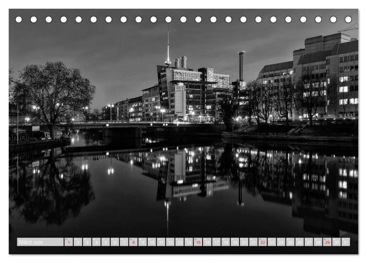 Bild: 9783516024975 | Berliner Ansichten in Schwarz und Weiß (Tischkalender 2026 DIN A5...