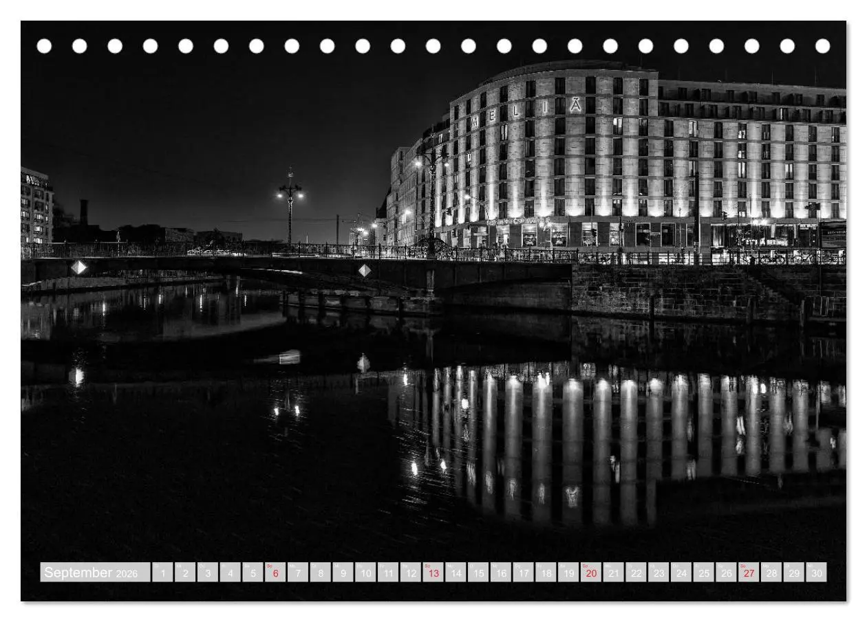 Bild: 9783516024975 | Berliner Ansichten in Schwarz und Weiß (Tischkalender 2026 DIN A5...