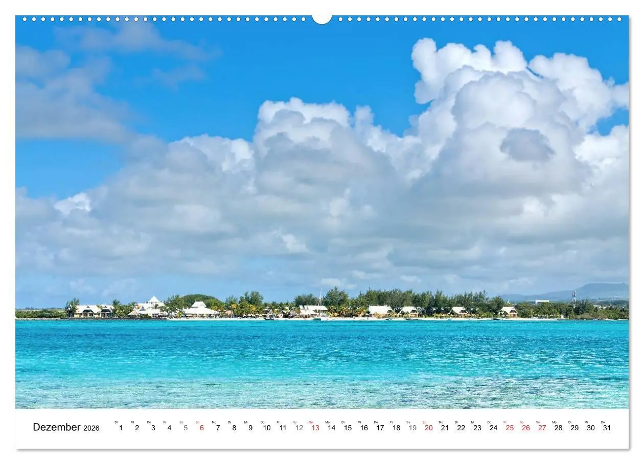 Bild: 9783516194975 | Inselparadies Mauritius (hochwertiger Premium Wandkalender 2026 DIN...