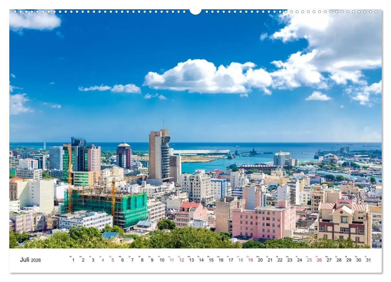 Bild: 9783516194975 | Inselparadies Mauritius (hochwertiger Premium Wandkalender 2026 DIN...