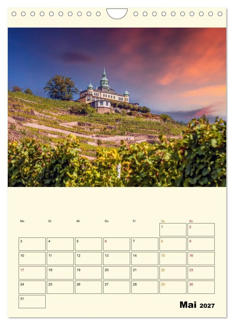 Bild: 9783569424975 | Mein Sachsen (Wandkalender 2027 DIN A4 hoch), CALVENDO Monatskalender