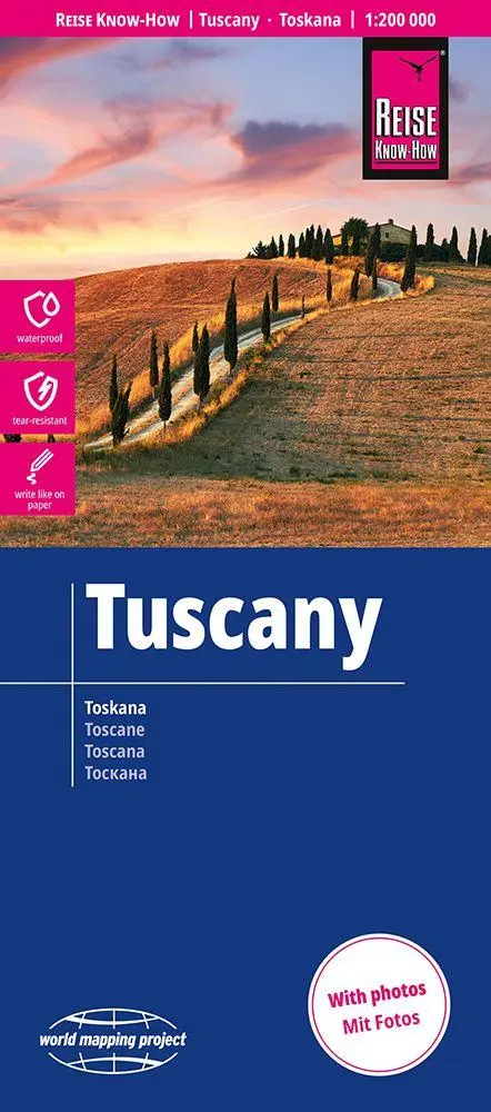 Cover: 9783831774975 | Reise Know-How Landkarte Toskana Tuscany (1:200.000) | (Land-)Karte