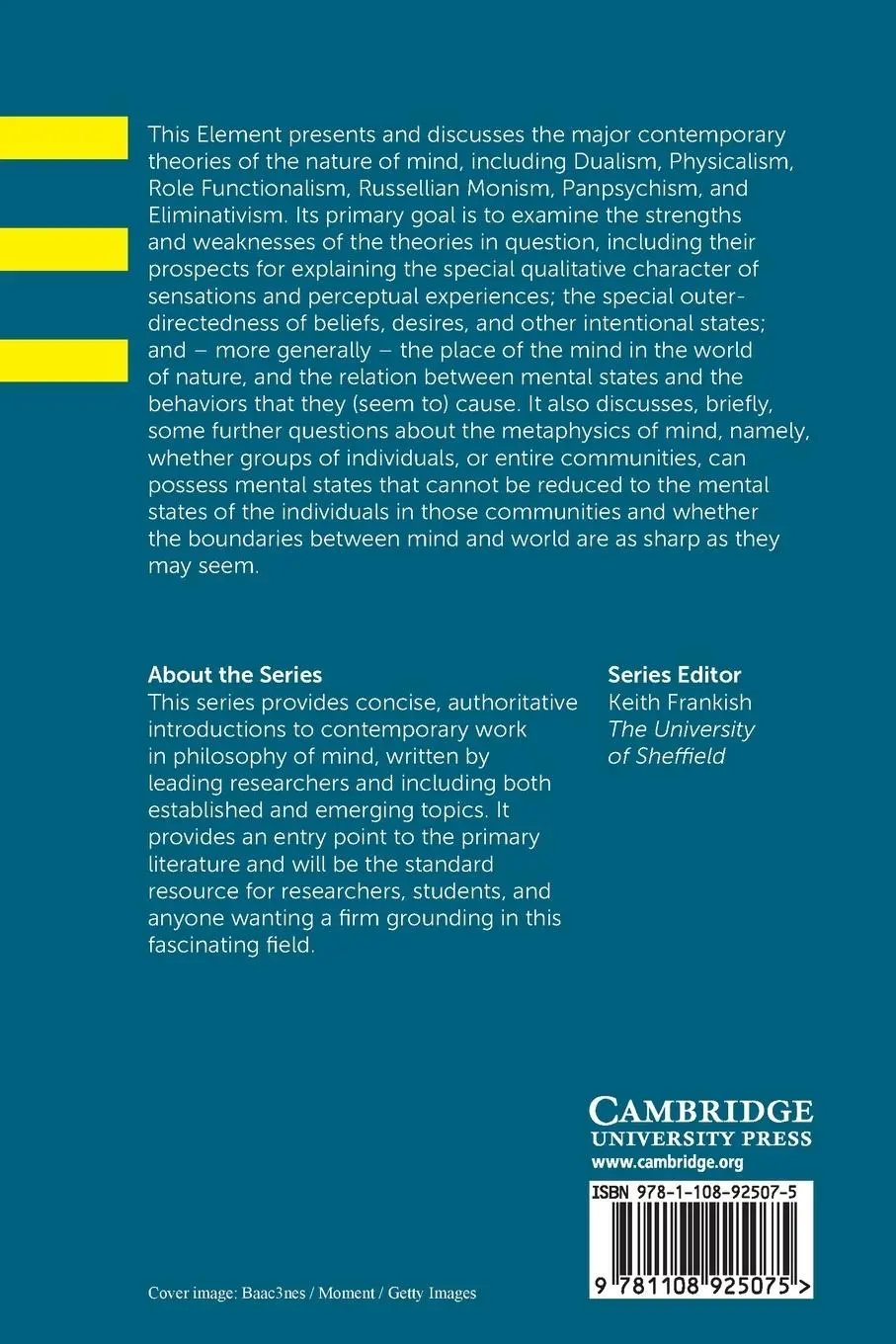Rückseite: 9781108925075 | The Metaphysics of Mind | Janet Levin | Taschenbuch | Englisch | 2022