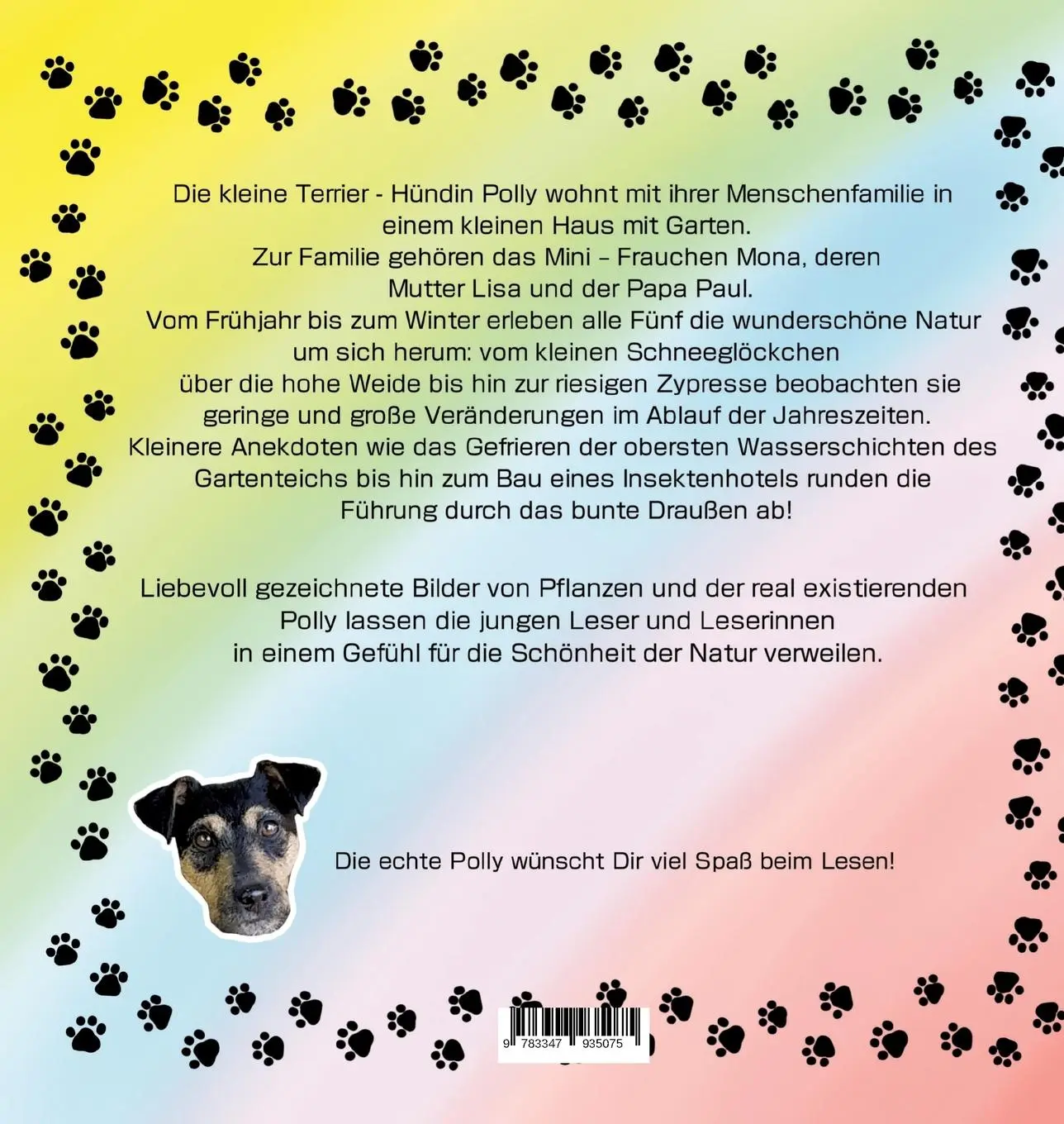 Rückseite: 9783347935075 | Polly und die vier Jahreszeiten | Hendrik Petersen (u. a.) | Buch